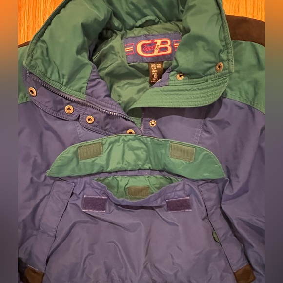 Used retro vintage CB ski parka - Picture 3 of 6